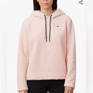 Fila Josephine Sherpa Cropped Hoodie